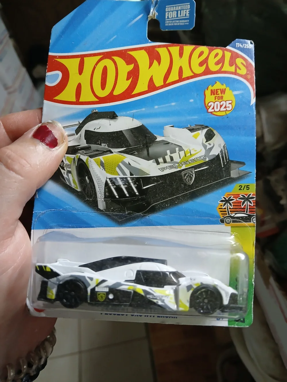 2025 Hot Wheels Mainline Peugeot 9X8 Hypercar (Collector #174/250, HW Exotics 2/